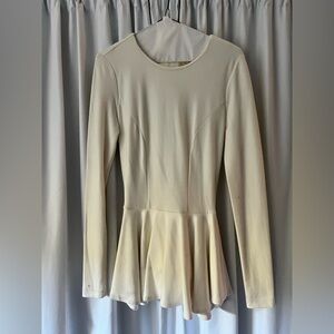 Torn by Ronny Kobo peplum top, size XS/S